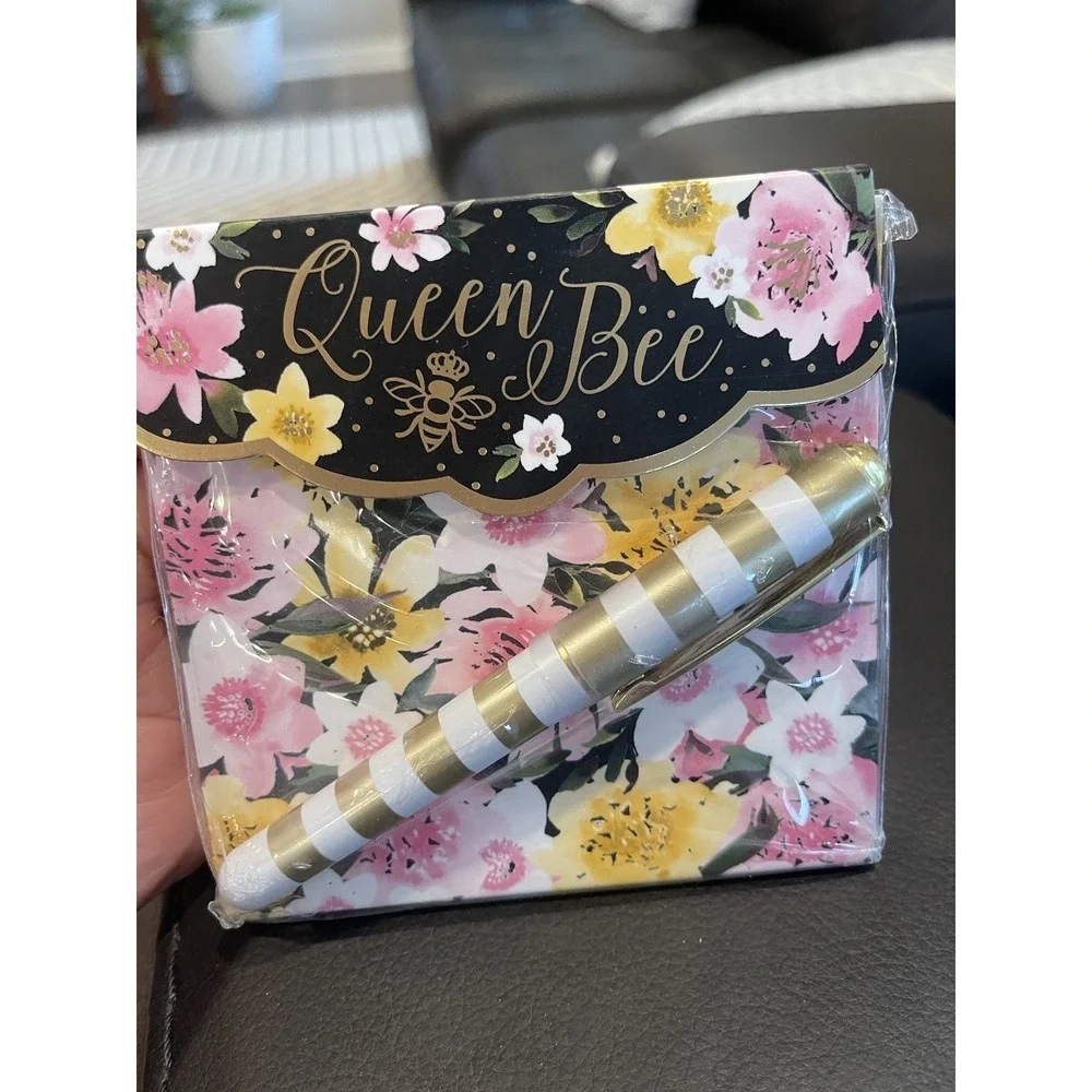 Lady Jayne‎ 75 sheets Queen Bee Notepad and Pen